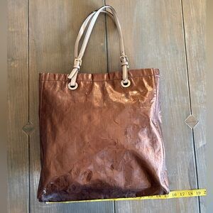 Michael Kors Shimmering Brown Tote